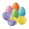 120 PCS/ 180 PCS Easter Plastic Fillable Eggs in 6 Assorted Colors